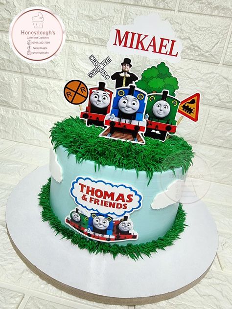 Cakes For Boys, Thomas And Friends, Sweet Tooth, Birthday Cake, Toy Car, Pastel, Baking, Cake, Birthday