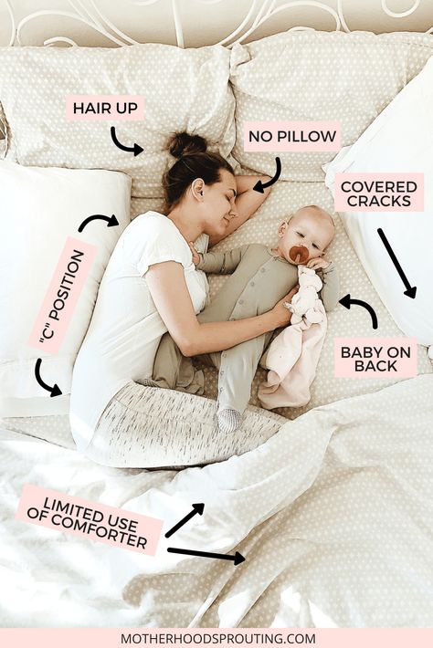 8 Tips for Co-Sleeping Safely and Successfully - Motherhood Sprouting Lamaze Classes, Co Sleeping, Pumping Moms, Baby Sleep Problems, Third Baby, After Baby, Pregnant Mom, Hospital Bag, First Time Moms