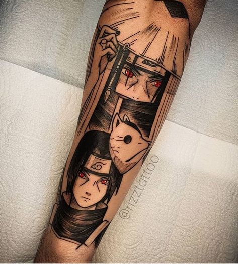 3 Me gusta, 0 comentarios - AnimeTattoo 🇺🇸🇧🇷🇻🇪🇵🇪🇯🇵🏯 (@animetatto) en Instagram: "Itachi 😍😍😍 is beautiful @rizztattoo 😍😍😍 i love 👌 Follow me and Tag your. Otaku Friends to the best…" Gamer Tattoos, Manga Tattoo, Naruto Tattoo, Gaming Tattoo, Anime Tattoos, Forearm Tattoos, Blackwork Tattoo, A Tattoo, Beautiful Tattoos