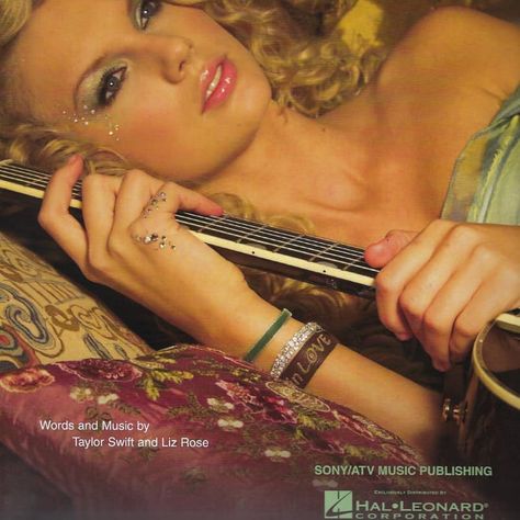 Teardrops on My GuitarPublisher:  Hal LeonardCategory:  Keyboard & Piano/Vocal/GuitarSeries:  Piano VocalFormat:  PaperbackSheet music.Inventor... Guitar Taylor Swift, Taylor Swift First Album, Taylor Swift Our Song, Teardrops On My Guitar, Taylor Swift Debut Album, Taylor Swift Discography, Taylor Swift Makeup, Taylor Swift 2006, All About Taylor Swift