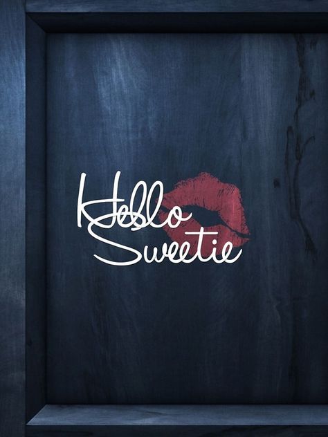 Hello Sweetie by elfpunk999 Doctor Who Craft, Painted Objects, Sonic Screwdriver, David Tennant Doctor Who, Hello Sweetie, Doctor Who Quotes, Heart Sketch, Amy Pond, Rose Tyler