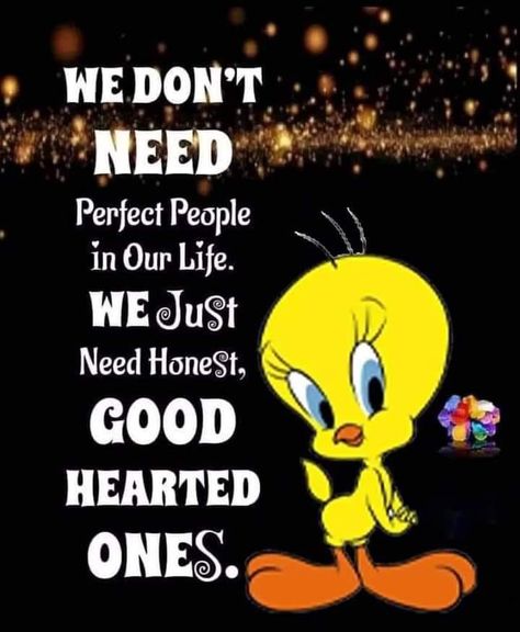 Looney Tunes Funny, Good Night Text Messages, Tweety Bird Quotes, Bird Quotes, Animated Cartoon Characters, Good Morning Sunshine Quotes, Funny Animated Cartoon, I Love You Pictures, Good Morning Animation