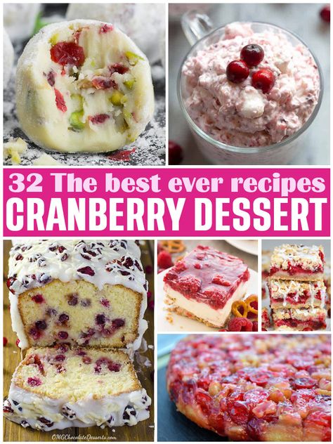 Thanksgiving Desserts With Cranberries, Desserts With Dried Cranberries, Cranberry Christmas Desserts, Cranberry Desserts Thanksgiving, Cranberry Desserts Christmas, Apple Cranberry Dessert, Cranberry Dessert Recipes, Dessert Recipes For Fall, Cranberry Desserts