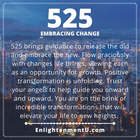 525 brings guidance to release the old and embrace the new. Flow graciously with changes life brings, viewing each as an opportunity for growth. Positive transformation is unfolding. Trust your angels to help guide you onward and upward. You are on the brink of incredible transformations that will elevate your life to new heights. 525 Angel Number Meaning, Spiritual Numbers, Numbers Meaning, Healing Journaling, Star Reading, Angel Number Meanings, Embracing Change, Number Meanings, Fantasy Castle