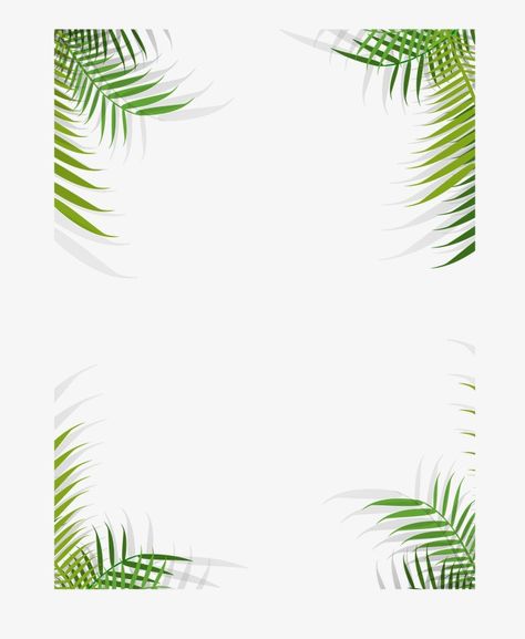 Nature Border Design, Jungle Border, Lace Png, Border Frame Png, Plant Border, Plant Frame, Advert Design, Tree Wallpaper Iphone, Tropical Frames