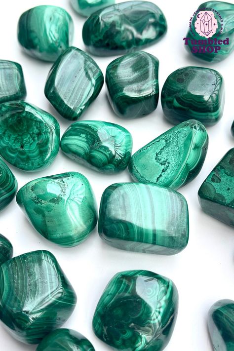 Malachite Crystal, Green Things, Ancient Egyptians, Green Malachite, Malachite Stone, Mood Swings, Chakra Stones, Tumbled Stones, Emotional Healing