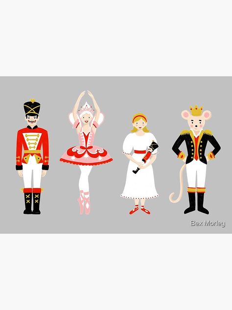 Nutcracker Characters, Nutcracker Figures, Nutcracker Ballet, Nutcracker Christmas, Art Board, Nutcracker, Kids Christmas, The Christmas, Christmas Outfit