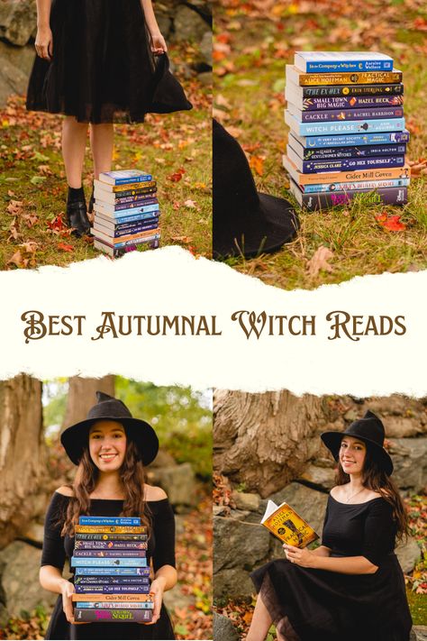 All The Best Witchy Reads For Your October Reading List - Live Lovely Photography Cozy Halloween Books, Halloween Book Recommendations, Spooky Books To Read In October, Halloween Themed Books For Adults, Best Halloween Books, Witch Novels, October Reading, I Like Myself Book, Every Witch Way