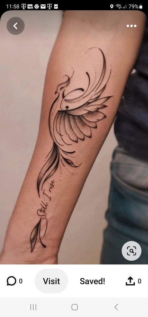 Tattoos Of Strength For Women, Dragon Tattoos For Men Arm, Recovery Tats, Recovery Tattoos, Still I Rise Tattoo, Phoenix Tattoo Feminine, Phönix Tattoo, Dragon Tattoos For Men, Aztec Tattoo Designs