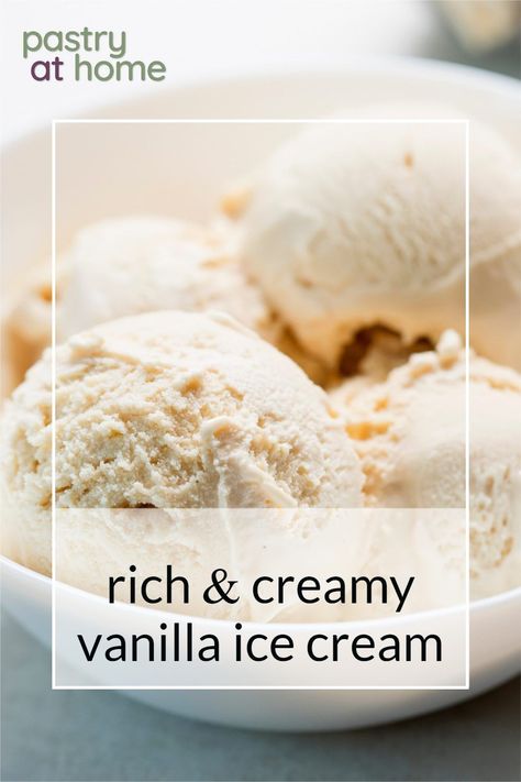 Vanilla Bean Recipes, Creamy Vanilla Ice Cream, Vanilla Bean Paste, Vanilla Ice Cream Recipe, Chef John, Vanilla Paste, Vanilla Bean Ice Cream, Creamy Desserts, Make Ice Cream