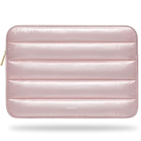 Ipad Carrying Case, Puffy Laptop Sleeve, Computer Tote Bag, Chromebook Case, Laptop Carrying Case, Macbook Air Sleeve, Leather Briefcase Bag, Sleeve For Women, Pink Laptop