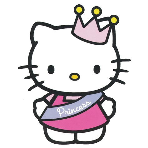 Princess Hello Kitty, Hello Kitty Princess, Hello Kitty Clipart, Hello Kitty Imagenes, Hello Kitty Colouring Pages, Images Hello Kitty, Hello Kitty Printables, Princess Kitty, Walpaper Hello Kitty