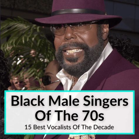 What do you picture when you think of black male singers of the 70s? For me it's a soul singer like Marvin Gaye. But there are many other genres featuring... Motown Singers, Sister Fashion, Billy Preston, George Clinton, Male Singers, Disco Style, Soul Singers, Lionel Richie, Marvin Gaye