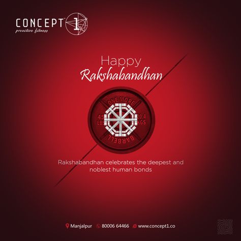 Rakshabandhan celebrates the deepest and noblest human bonds Happy Rakshabandhan..! #Concept1_Proactive_Fitness #Concept1_Gym #Hammerstrength #Lifefitness #Concept1 #ProactiveFitness #Fitness #Workout #HappyRakshabandhan #Raksha #Bandhan #Rakshabandhan #fun #joy #Festival #Rakhi2019 #RakshaBandhan2019 #FestivalOfLove Creative Post, Happy Rakshabandhan, Raksha Bandhan, Republic Day, Creative Ads, Sports Brands, Fitness Workout, Fit Life, Bike