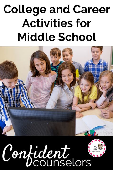 Career Readiness High School, Career Exploration Middle School, Career Activities, Middle School Counselor, Career Lessons, School Icebreakers, Middle School Counseling, First Day Activities, Middle School Lesson Plans