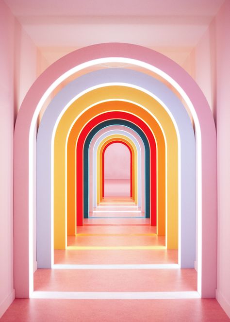 TWA rebrands the Museum of Ice Cream in glorious pink and red to encourage us to connect | Creative Boom Ice Cream Museum, Museum Of Ice Cream, Characters Inspiration, Design Page, Plakat Design, Random Ideas, Pink Room, Naha, 인테리어 디자인