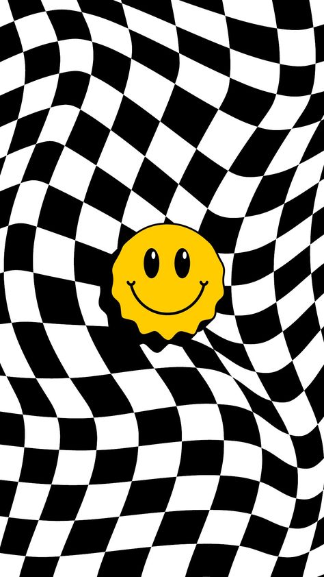 Checker Wallpaper, Smile Wallpaper, Halloween Wallpaper Iphone, Iphone Wallpaper Themes, Phone Wallpaper Patterns, Iphone Wallpaper Vintage, Pretty Wallpaper Iphone, Cute Backgrounds, Computer Wallpaper