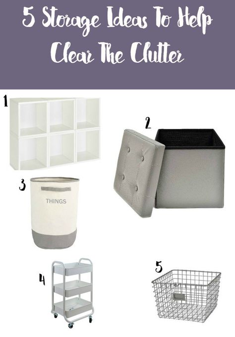 Work At Home Moms: 5 Storage Ideas To Help Clear The Clutter Clear The Clutter, Organizational Hacks, Diy Cleaning Products Recipes, Being Productive, Getting Rid Of Clutter, Clearing Clutter, Work At Home, Organize Your Life, Work From Home Moms