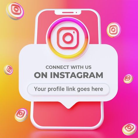 Follow us on instagram social media squa... | Premium Psd #Freepik #psd #template #social-media #instagram #promotion Instagram Follow Me Logo, Follow Us On Social Media Poster, Instagram Promotion Design, Intro Vedio, Follow Us On Instagram Poster, Social Media Background, Social Media Stickers, Instagram Poster, Follow Us On Social Media