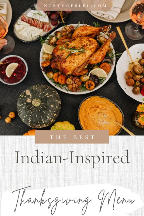 Indian Thanksgiving Recipes, Indian Thanksgiving, Indian Christmas, Thanksgiving Menus, Thanksgiving Dinner For Two, Friendsgiving Menu, Thanksgiving Lunch, Leftover Ideas, Pumpkin Tarts