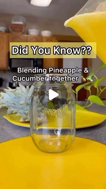 Always_beaut_tips_recipes on Instagram: "“Transform Your Health with Our Pineapple & Cucumber Detox Smoothie! 🍍🥒”

“Discover exciting new products and connect with us on other platforms through the link in our bio!”

“Blending pineapple and cucumber creates a powerful drink that detoxifies the colon, removes excess waste, and prevents constipation. This smoothie promotes regular bowel movements and supports overall digestive health. Add in two healthy snacks from our eBook and enjoy a protein-rich meal for balanced nutrition.”

“Ready to start your detox journey? Comment below, share with friends, and save this post for your health transformation! 📝👯‍♂️💬”

#DetoxSmoothie #Detox #Detoxing #DetoxWeightLoss #SmoothieDiet #SmoothieWeightLoss #GreenSmoothie #WeightLossJourney #WellnessJour Pineapple And Cucumber, Cucumber Drink, Pineapple Cucumber, Smoothie Diet Challenge, Colon Detox, Juicy Juice, Colon Health, Diet Challenge, Healthy Eating Tips