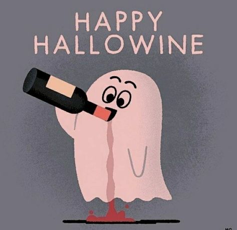 Wine Puns, Wine Quotes, Wine Humor, Holiday Humor, Halloween Funny, Fall Halloween, Birthday Wishes, Puns, Happy Halloween