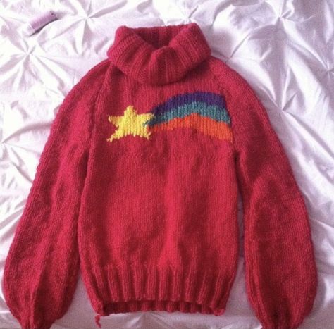 Mabel Sweaters, Mabel Pines Sweaters, Dr Mundo, Mabel Sweater, Crochet Fashion Patterns, Fun Crochet Projects, Diy Crochet Projects, Shooting Star, Dream Clothes