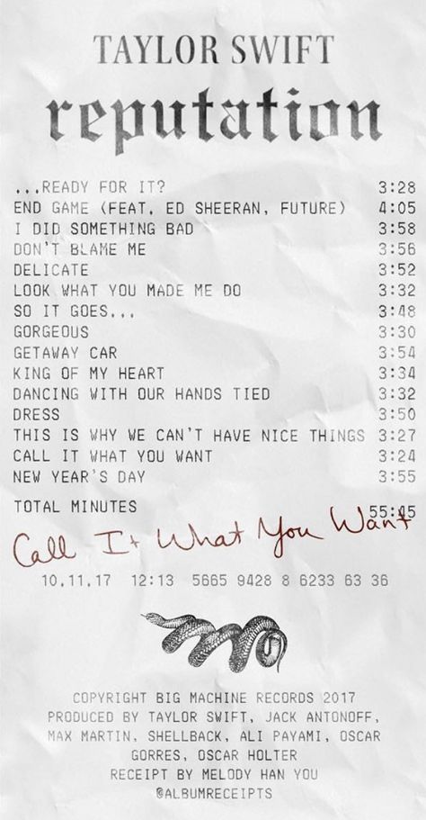 aesthetic Taylor Swift Album Receipt, Album Receipts, Album Receipt, 1989 Tv, Music Poster Ideas, Taylor Swift Posters, Taylor Swift Album, Taylor Swift Wallpaper, King Of My Heart