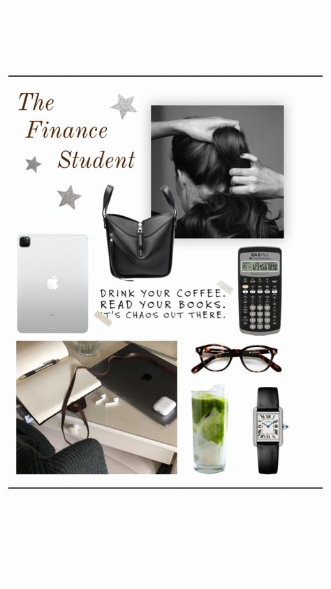 Finance Girlies<3 #beauty #outfitinspo #books #aesthetic #downtowngirl #finance #university #cool #matcha #student #school #moodboards #loewe #cartier #business #academia #nyc #la College Majors Aesthetic, Accounting Student Aesthetic, Finance Student, Finance Aesthetic, Accounting Career, Accounting Student, Finance Degree, Business Major, Finance Major