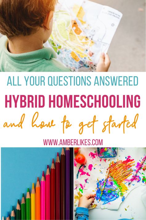 What is a homeschool hybrid program? What are the advantages of this type of education? Can you handle it as a parent? All of your questions answered! #homeschooling #homeschoollife #homeschoolmom #hybridhomeschooling #hybridhomeschool #homeschool Types Of Education, Things To Do At Home, Homeschool Programs, Homeschool Kids, Homeschool Life, Parenting 101, Unschooling, Home Education, Homeschool Mom