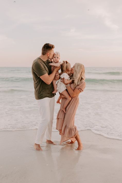 Sarasota, Florida Portrait Photographer | Beach Photoshoot | St. Pete Family Photographer | Sarasota Beach Photoshoot | Siesta Key Family Photographer | Lido Family Photographer | Family Photography | Beach Family Photos | Family Photo Outfit Inspiration | Posing Ideas Family Photos Fall Beach Family Pictures, Laguna Beach Family Photos, Family Photos Beach Fall, Family Of Four Beach Photos, Florida Beach Family Photos, Winter Beach Family Photos Outfits, Moody Beach Family Photos, Christmas Beach Family Photos Outfits, Family Of Four Beach Pictures