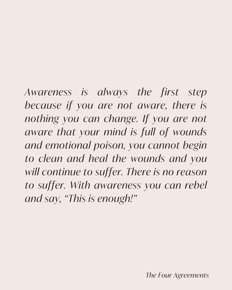 Your journey to a better life begins with the courage to see yourself clearly. 🙏🏻 #SelfAwareness #Awareness #Truth #TrueSelf #BetterLife #BestSelf Courage To Be Yourself, The Courage To Be Disliked, Courage Is Not The Absence Of Fear Quote, Sometimes Even To Live Is An Act Of Courage, The Four Agreements, Courage To Change, This Is My Story, Wise Words Quotes, I Survived