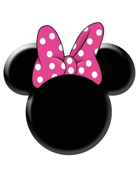 Pink Minnie Mouse Bow Template | Minnie Mouse Stencil Printable Minnie Mouse Outline, Minnie Mouse Template, Minnie Wallpaper, Minnie Mouse Purse, Minnie Mouse Head, Minnie Mouse Pictures, Minnie Mouse Images, Minnie Mouse Theme, Minnie Bow