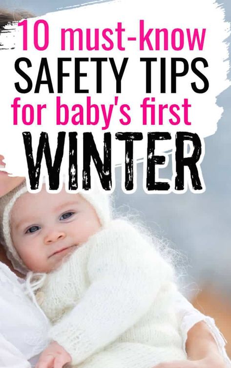 Winter Emergency Preparedness, How To Dress Newborn, Baby Winter Dress, Winter Safety, Parent Tips, 1 Year Baby, Newborn Needs, Winter Newborn, 3 Month Old Baby