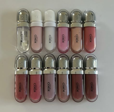 Kiko Milano Lipgloss, Kiko Gloss, Kiko Lipgloss, Gloss Kiko, Alat Makeup, Makeup Accesories, Gloss Labial, Fancy Makeup, Makeup To Buy