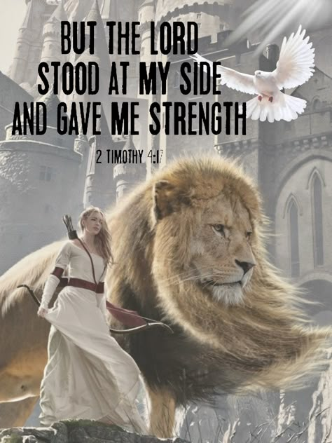 My Side, The Lord, A Woman, Lion, Walking, Jesus