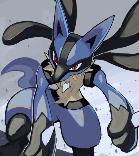 Pokemon Lucario Art, Lucario Pfp, Pokemon Zeraora, Lucario Fanart, Pokémon Sinnoh, Ash Pokemon Team, Pokemon Icon, Lucario Pokemon, Cool Pokemon Wallpapers