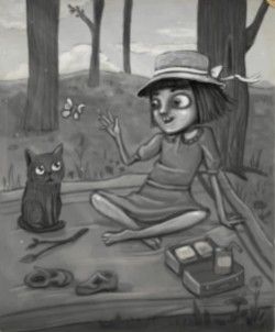 from fran bow wiki gallery page Mr Midnight, Fran Bow, Little Misfortune, Silly Cats, Indie Games, Horror Game, All Pictures, Beautiful Art, Video Games