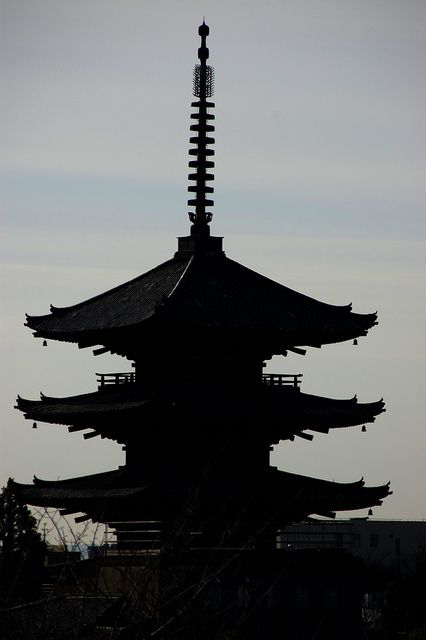 Yasakanoto PAGODA. Pagoda Silhouette, Structure Architecture, Sumi E, Japanese Tattoo, Asian Art, Lamp Post, You Never, Watercolor Paintings, Paintings