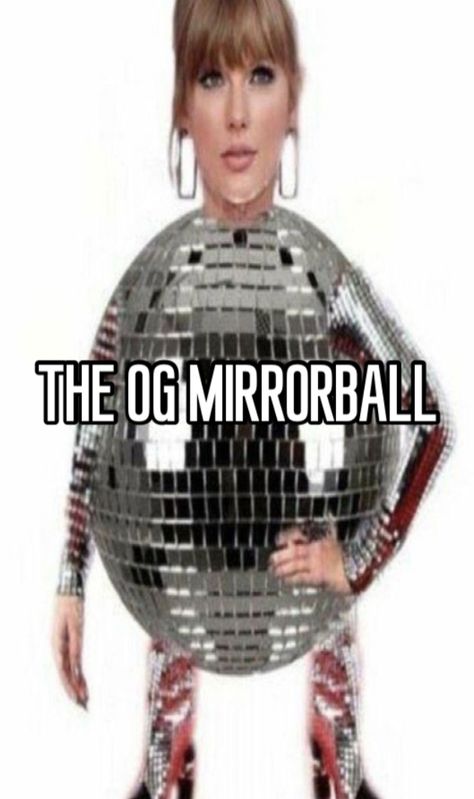 Taylor Swift Mirrorball, Taylor Swift Playlist, Photos Of Taylor Swift, Ball Aesthetic, Taylor Swift Shirts, Lol Memes, Taylor Smith, Estilo Taylor Swift, Taylor Swift Fearless