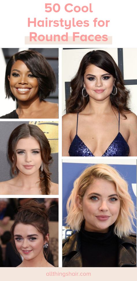 Celebrities With Round Face Shape, Celebs With Round Faces, Hair Style For Round Face Shape Girl, Best Haircut Round Face, Hair Style For Round Shape Girl, Hair Cut For Round Face Shape Girl, Black Hair Round Face, Round Face Shape Haircut, Celebrities With Round Faces