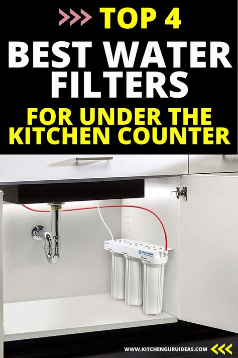 These under sink water filters are the best water purifiers money can buy. They are designed for both municipal and well water and perform outstandingly in both cases. Water Filter Faucet Kitchen Sinks, Under Sink Water Filtration System, Under Sink Water Purifier, Water Purifier In Kitchen Cabinet, Ro Water Purifier In Kitchen Cabinet, Built In Water Dispenser Cabinet, Water Filter In Kitchen Cabinet, Water Purifier In Modular Kitchen, Water Purifier Design