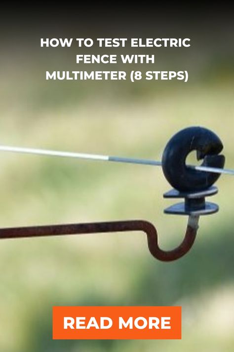 Electric fence testing is important to ensure safety and security in your home. This guide will show you how to test an electric fence with a multimeter. Grounding Rod, Electric Circuit, Live Wire, Electric Fence, Wire Fence, Protective Gloves, Electrical Tools, Electrical Engineering, High Voltage