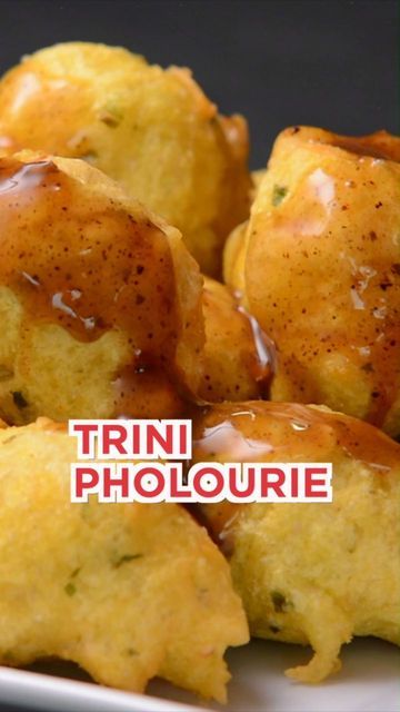 Trini Desserts, Trini Pone Recipe, West Indian Recipes Trinidad, Trinidad Pone Recipe, Cooking With Ria Trinidad, Pholourie Recipe Trinidad, Trinidad Pholourie Recipe, Trinidadian Recipes, Trinidad Recipes