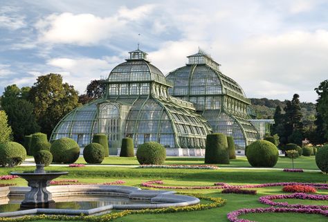 Contemporary Greenhouses, Monument Park, Glass Conservatory, Schönbrunn Palace, Conservatory Garden, Belle Isle, Longwood Gardens, Top Architects, Biltmore Estate