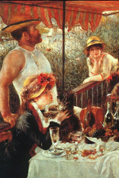 The Luncheon of the Boating Party - Pierre Auguste Renoir. Impressionism Photography, Luncheon Of The Boating Party, August Renoir, Renoir Art, Renoir Paintings, Istoria Artei, Auguste Renoir, Pierre Auguste, Post Impressionism