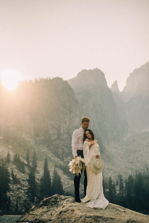 Wyoming Elopement, Elopement California, Unconventional Wedding, Mountain Style, Jackson Hole Wyoming, Elopement Ceremony, Ends Of The Earth, Mountain Elopement, Jackson Hole