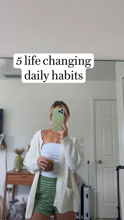 Habits To Make You Happier, How To Get A Better Lifestyle, Things To Start Doing Everyday, Healthy Life Inspiration Lifestyle, Habits To Get Into, How To Maintain A Healthy Lifestyle, How To Get A Good Routine, 2023 Healthy Habits, Easy Healthy Cooking Recipes