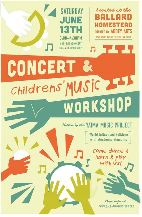 Join Club Poster Ideas, Cultural Events Poster, Music Workshop Poster, Workshop Poster Design Layout, Family Festival Poster, Fundraising Poster Design, Community Event Poster, Workshop Design Poster, Kids Event Poster