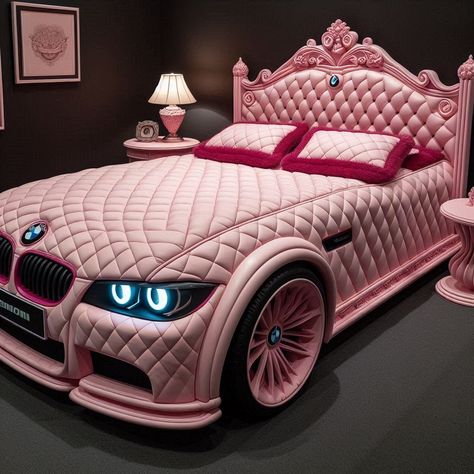 BMW Car Shaped Beds: Design a Comfortable Bed Inspired by the BMW Car Concept - INSPIRATIONAL DESIGN Weird Beds, Unusual Beds, Bed Inspired, Creative Beds, Concept Furniture, Sleep Posture, Moving Apartment, Stylish Bedroom Design, Unusual Furniture